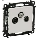   LEGRAND 753164 Valena Life TV-Radio-SAT socket, terminal block, 10 dB white