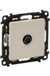 LEGRAND 753251 Valena Life TV socket, star point, 1.5 dB ivory