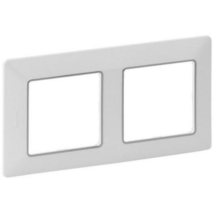 LEGRAND 754032 Valena Life double frame white-chrome