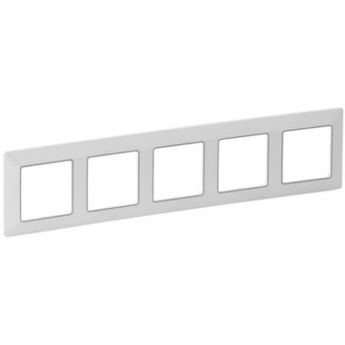 LEGRAND 754035 Valena Life five frame white-chrome