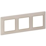 LEGRAND 754063 Valena Life triple frame in ivory-gold