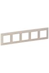 LEGRAND 754065 Valena Life five frame in ivory-gold