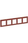 LEGRAND 754075 Valena Life five frame terracotta