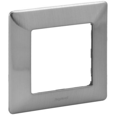 LEGRAND 754151 Valena Life single frame Stainless steel decor