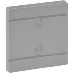   LEGRAND 755082 MyHome (Valena Life) general ON / OFF marking wide cover, aluminum