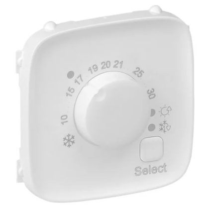   LEGRAND 755315 Valena Allure Electronic Thermostat Cover, White