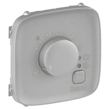 LEGRAND 755317 Valena Allure Electronic thermostat cover, Aluminium