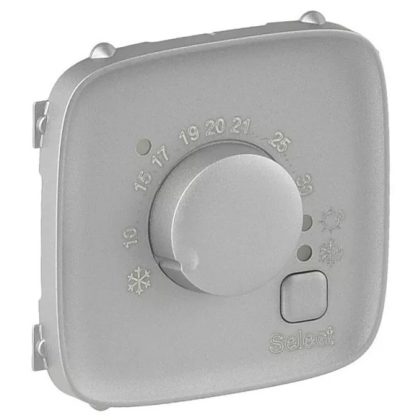   LEGRAND 755317 Valena Allure Electronic thermostat cover, Aluminium