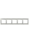 LEGRAND 770155 Valena five frame horizontal, aluminum