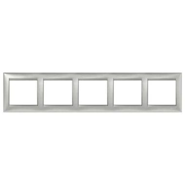 LEGRAND 770155 Valena five frame horizontal, aluminum