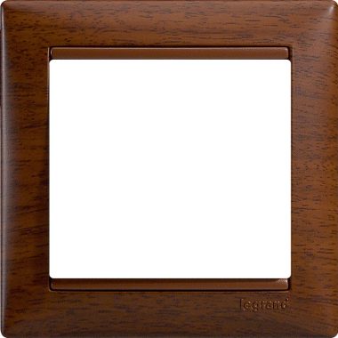 LEGRAND 770311 Valena single frame ebony decor