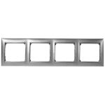 LEGRAND 770334 Valena frame four, aluminum