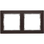   LEGRAND 770372 Valena Wenge decor / Silver, horizontal frame 2