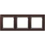   LEGRAND 770373 Valena Wenge decor / Silver, horizontal frame 3