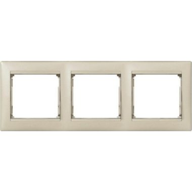 LEGRAND 770473 Valena triple frame, horizontal, shell