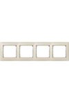 LEGRAND 770474 Valena frame four, shell