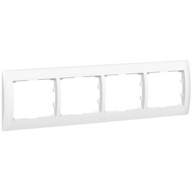 LEGRAND 771004 Galea Life frame 4 horizontal, white