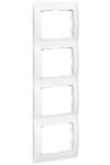 LEGRAND 771008 Galea Life frame 4 vertical, white