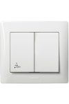 LEGRAND 771021 Galea Life csillárkapcsoló IP44, fehér