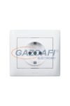 LEGRAND 771039 Galea Life komplett 2P+F aljzat, csavaros, fehér