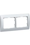 LEGRAND 771302 Galea Life frame 2 horizontal, aluminum