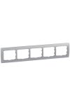 LEGRAND 771305 Galea Life frame 5 horizontal, aluminum