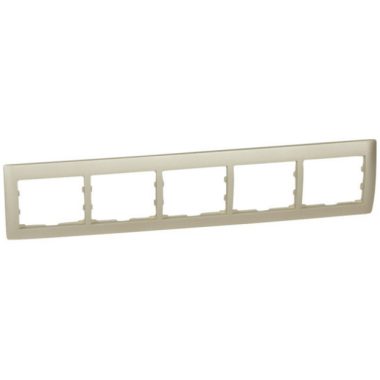 LEGRAND 771405 Galea Life frame 5 horizontal, titanium