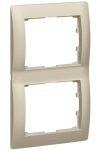 LEGRAND 771406 Galea Life frame 2 vertical, titanium