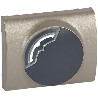 LEGRAND 771453 Galea Life electronic room thermostat cover, titanium