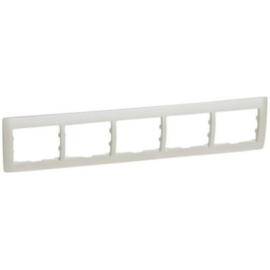 LEGRAND 771505 Galea Life frame 5 horizontal, pearl