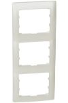 LEGRAND 771507 Galea Life frame 3 vertical, pearl