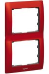 LEGRAND 771906 Galea Life frame 2 vertical, glitter red