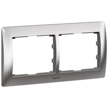 LEGRAND 771932 Galea Life frame 2 horizontal, chrome