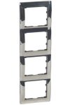 LEGRAND 771938 Galea Life frame 4 vertical, chrome