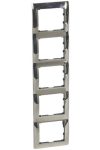 LEGRAND 771939 Galea Life frame 5 vertical, chrome