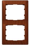 LEGRAND 771976 Galea Life frame 2 vertical, cherry