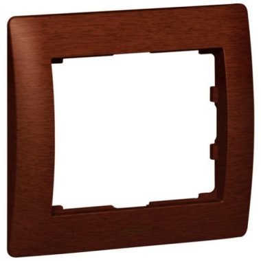 LEGRAND 771981 Galea Life frame single, mahogany