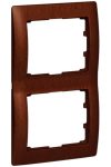 LEGRAND 771986 Galea Life frame 2 vertical, mahogany