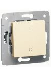 LEGRAND 773702 Cariva two-pole switch without frame beige