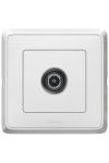 LEGRAND 773878 Cariva TV socket with star dot frame, white