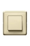 LEGRAND 773907 Cariva cross switch with frame beige