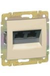 LEGRAND 774147 Valena 2xRJ45 LCS2 Cat6 UTP socket, ivory with nails