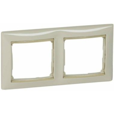 LEGRAND 774152 Valena Ivory / Gold, horizontal frame 2