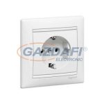   LEGRAND 774219 Valena 2P+F dugalj csatlakozóaljzat rugós, monoblokk, fehér