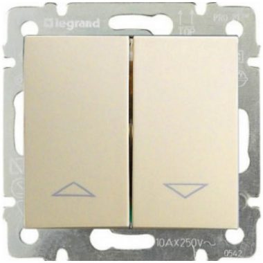 LEGRAND 774304 Valena shutter switch in ivory