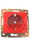 LEGRAND 774327 Valena 2P + F socket with locked red insert disc