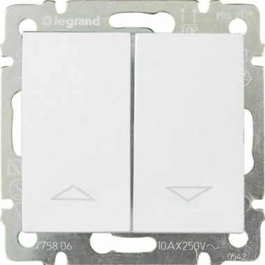 LEGRAND 774404 Valena shutter switch white