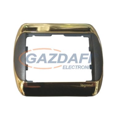 LEGRAND 777700 GALEA 1-es keret, antracit arany