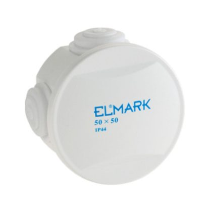   ELMARK 8071 waterproof junction box outside the wall, d = 80mm, IP44