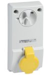 SCHNEIDER 82029 PK Unika can be installed 16A, 3P + E, 130V, IP44